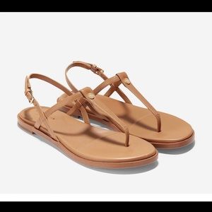 Cole Haan Flora Leather Thong Sandals
